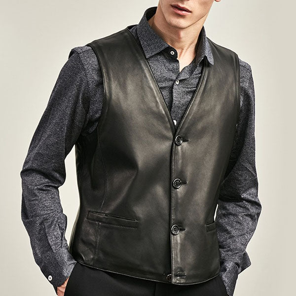 Leather Vest